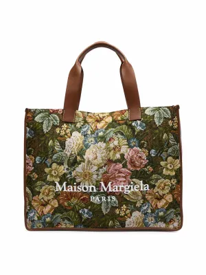 Cabas patchwork canvas tote