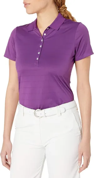 Callaway Women's Golf Short Sleeve Pique Open Mesh Polo Shirt