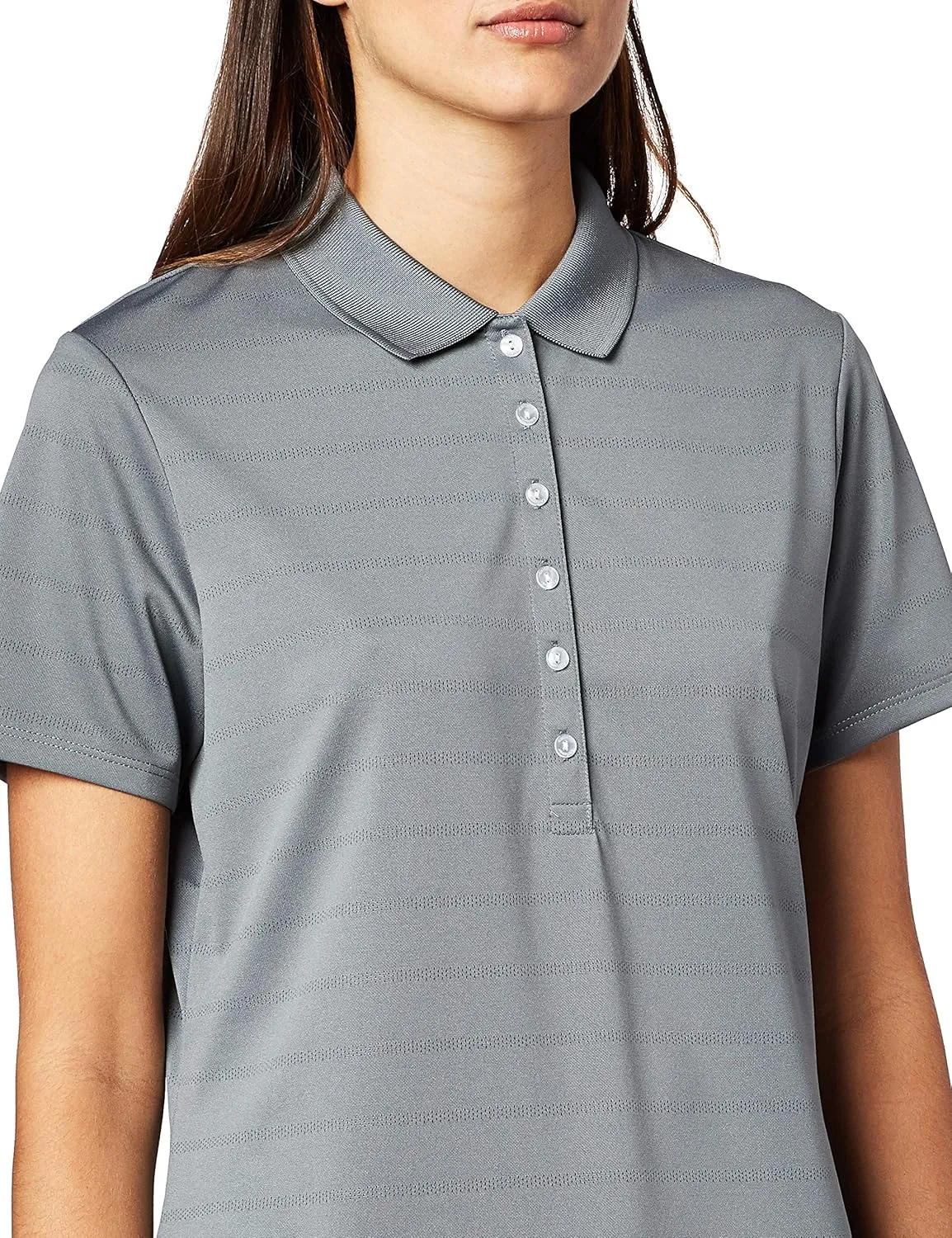 Callaway Women's Golf Short Sleeve Pique Open Mesh Polo Shirt