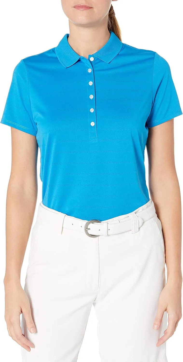 Callaway Women's Golf Short Sleeve Pique Open Mesh Polo Shirt