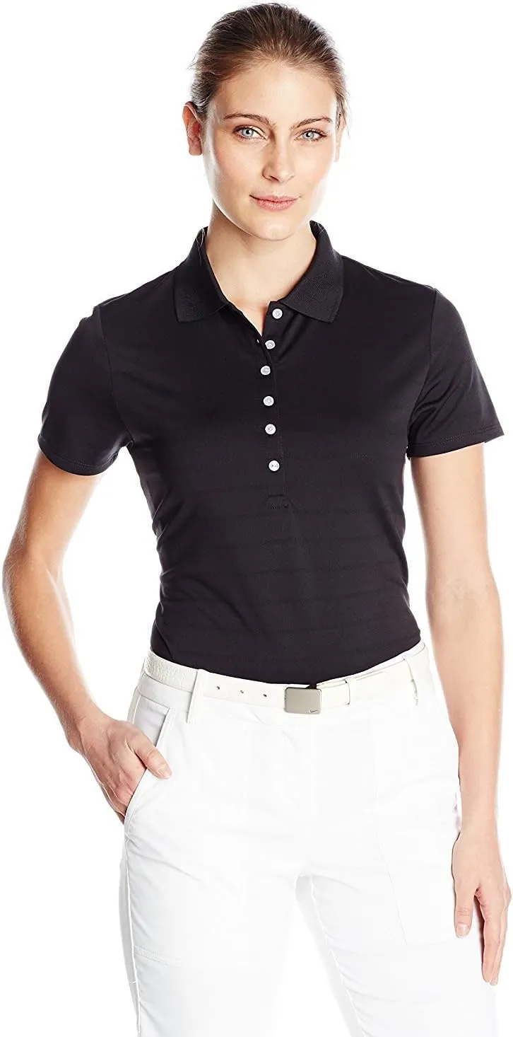 Callaway Women's Golf Short Sleeve Pique Open Mesh Polo Shirt
