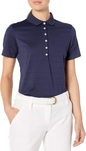 Callaway Women's Golf Short Sleeve Pique Open Mesh Polo Shirt