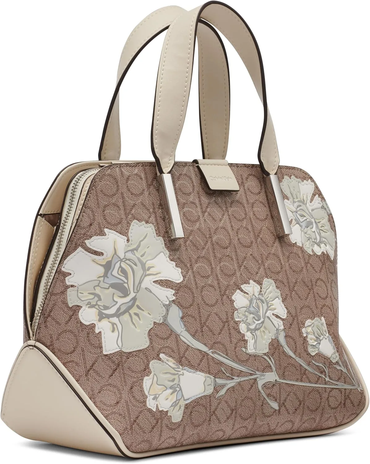 Calvin Klein Audrey Triple Compartment Satchel