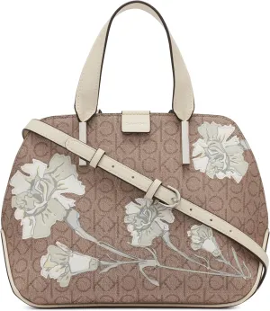Calvin Klein Audrey Triple Compartment Satchel