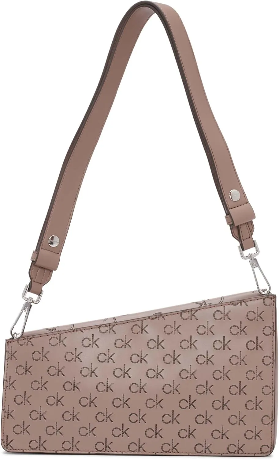 Calvin Klein Basalt Flap Demi Shoulder Bag
