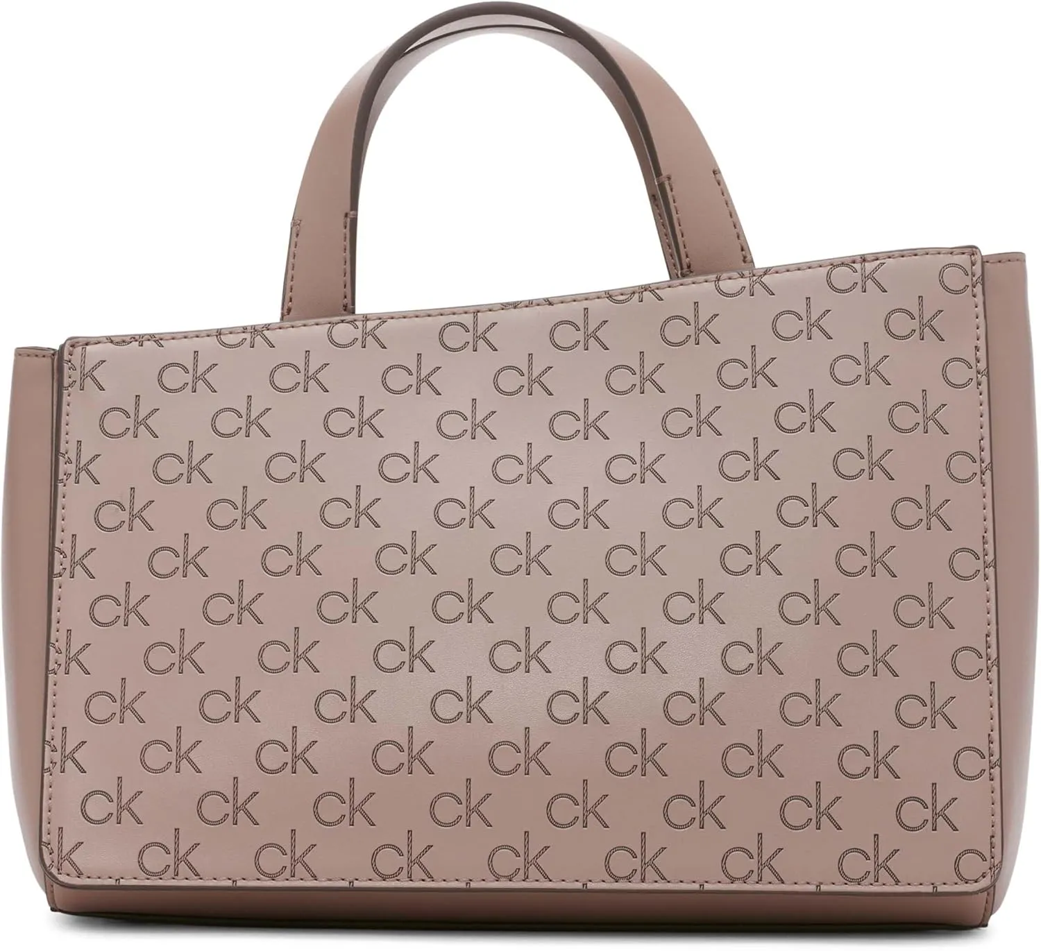 Calvin Klein Basalt Flap Top Handle Satchel
