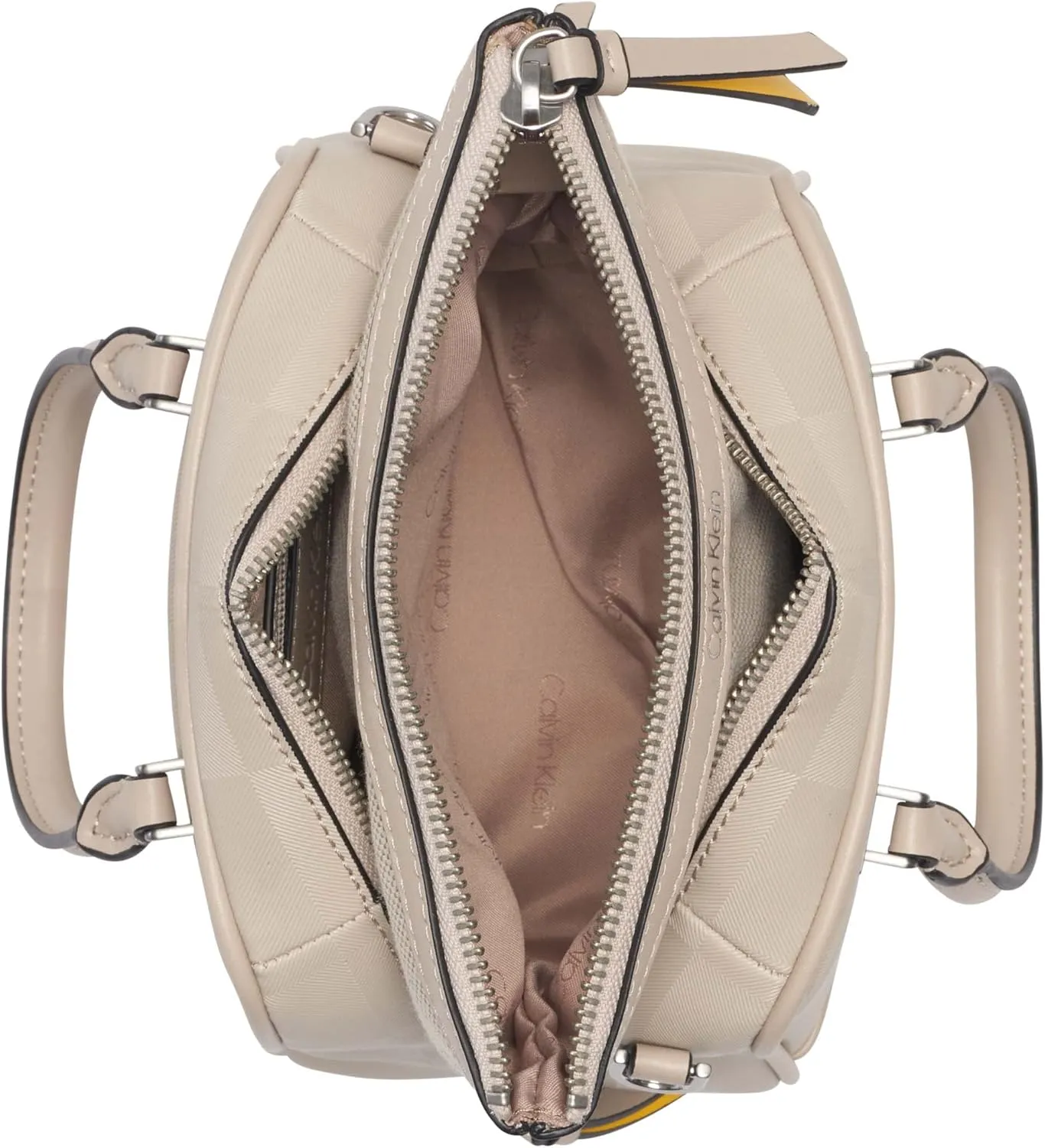 Calvin Klein Malachite Organizational Bag Mini Satchel Crossbody