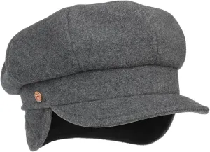 Camilla Newsboy Cap with Ear Flaps Women - Made in The EU