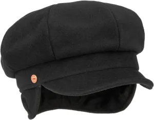 Camilla Newsboy Cap with Ear Flaps Women - Made in The EU