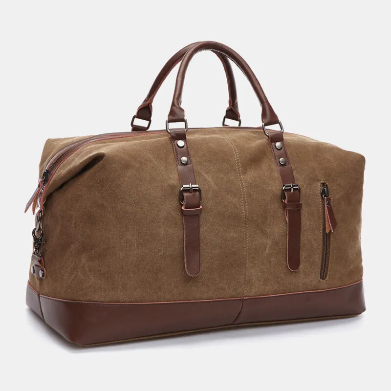 Canvas Large Capacity Travel Bags Luggage Casual Vintage Handbag Crossbody Bag