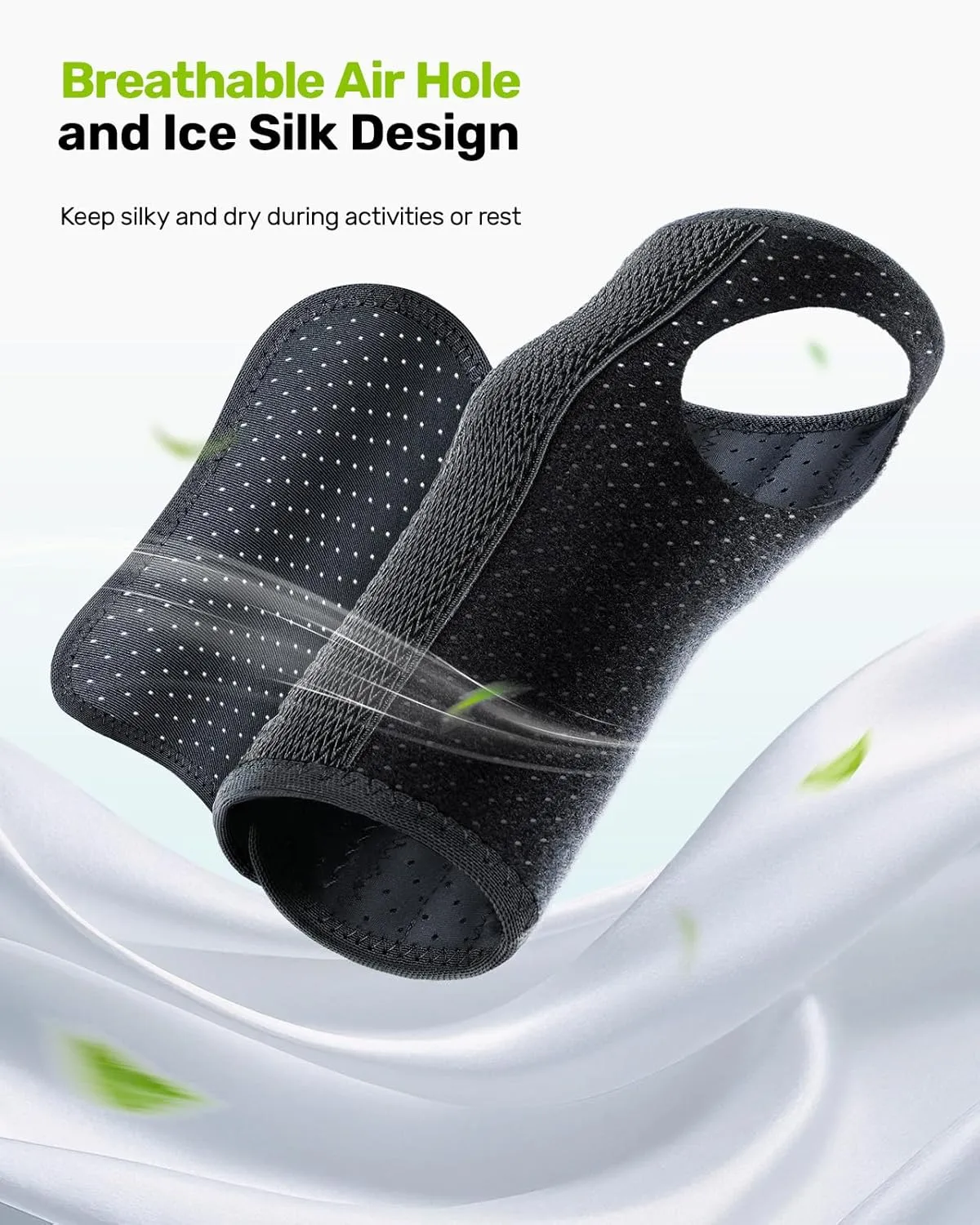 Carpal Tunnel Wrist Brace, Night Wrist Support No Pressure on Thumb, Lightweight Hand Brace for Sleeping Work, Splint Stabilizer Pain Relief for Sprain Arthritis, Gray Right Hand, Size M(6.69-8.27")