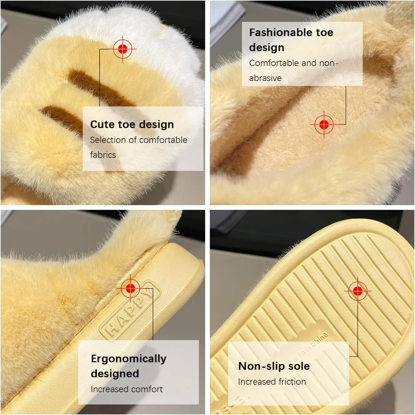 Cat Paw Slippers, Cat Slippers for Women Fuzzy, Cat Paw Slippers for Women, Cat Feet Slippers,Funny 3D Cat Paw Cartoon Warm Cozy Fuzzy Bedroom House Slippers