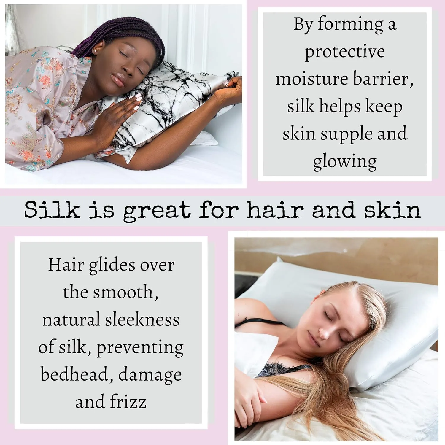 Celestial Silk 100% Pure Mulberry Silk Pillowcase Premium 25 Momme for Hair and Skin Charmeuse Silk on Both Sides of Cover -Gift Wrapped- Hidden Zipper Closure (King, Aqua)