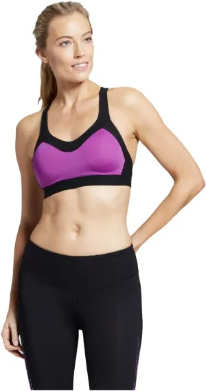 Champion C9 Women's Medium Support Power Core Compression Ventilated Mesh Sports Bra - (US, Alpha, X-Small, Regular, Regular, Purple Reef)