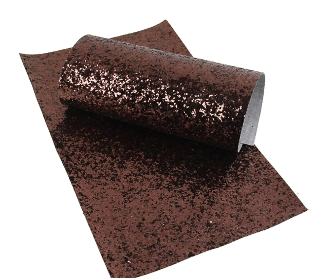 Chunky Glitter Faux Leather Sheet