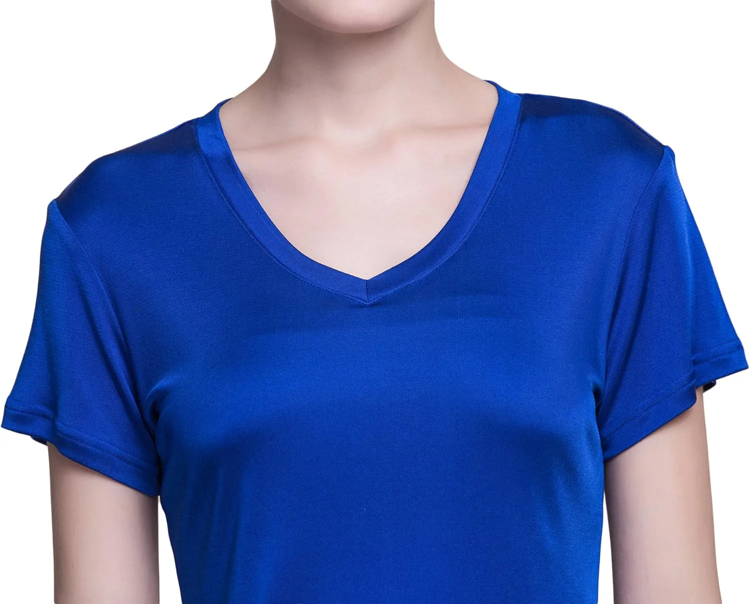 CLC Women's Mulberry Silk Camisole V-Neck T-Shirt Tank Tops