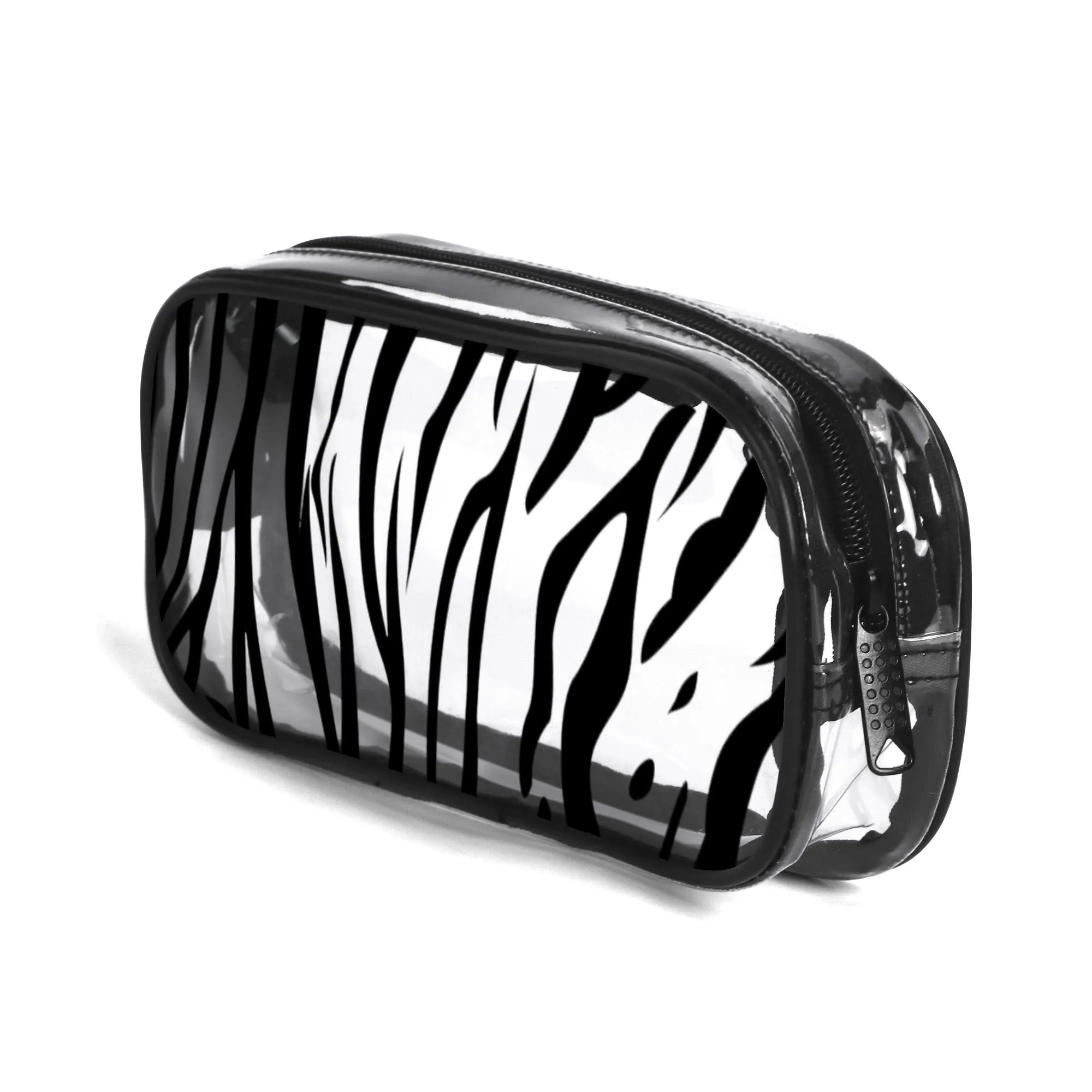 Clear Animal Print Pencil Case