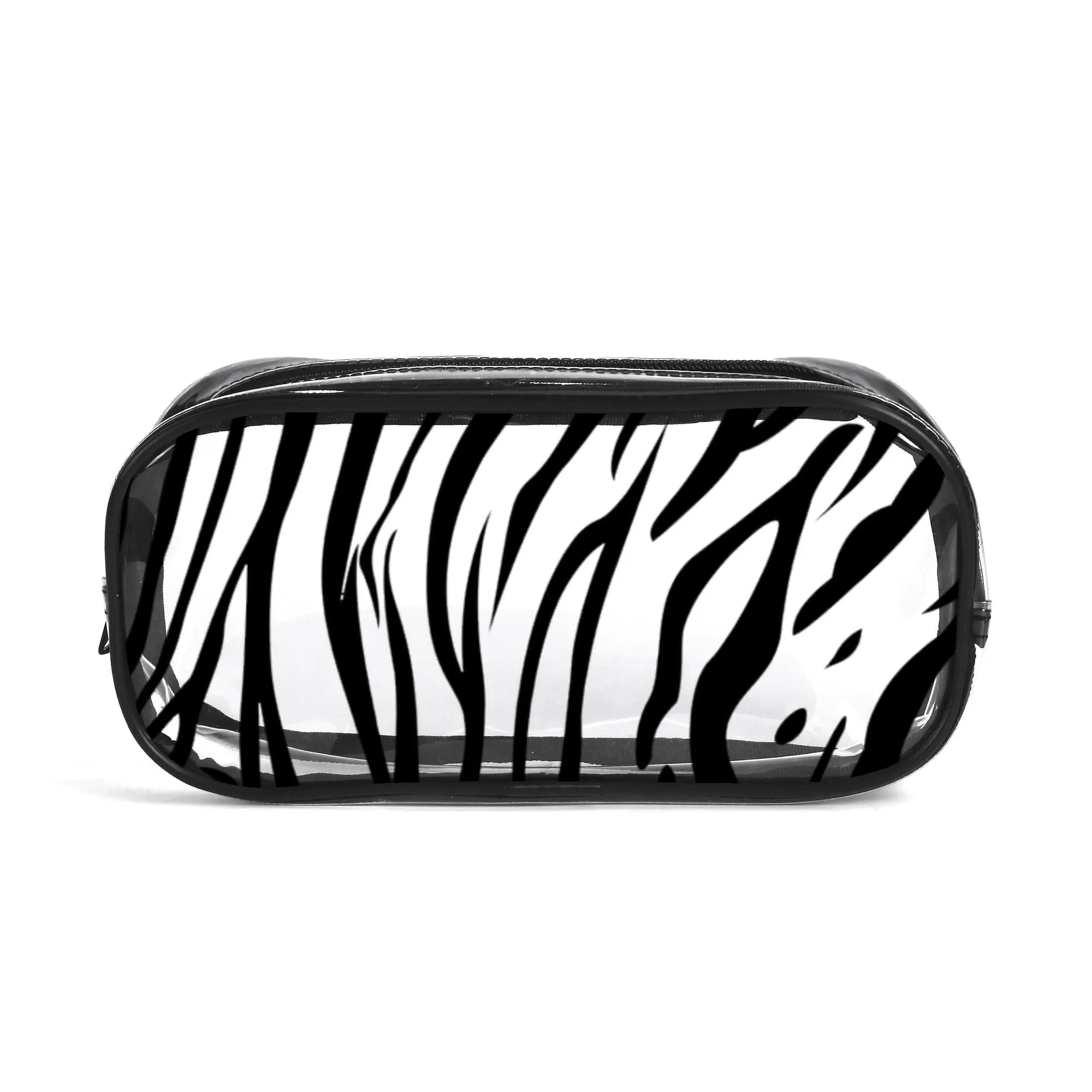 Clear Animal Print Pencil Case