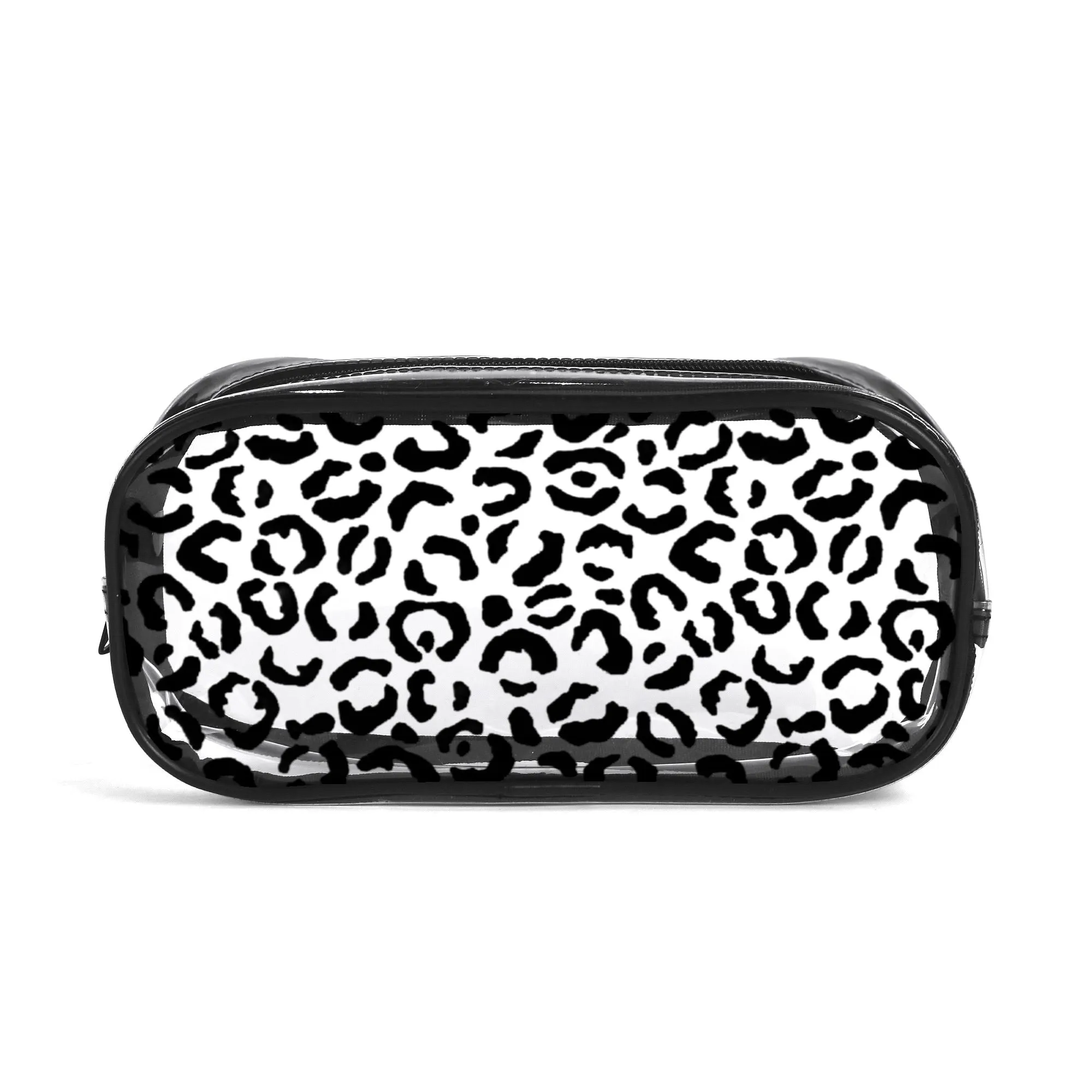 Clear Animal Print Pencil Case