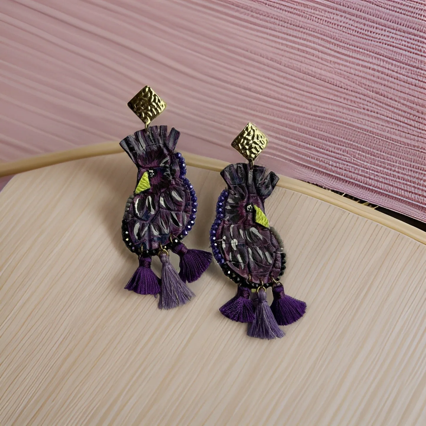 Cockatoo Earrings