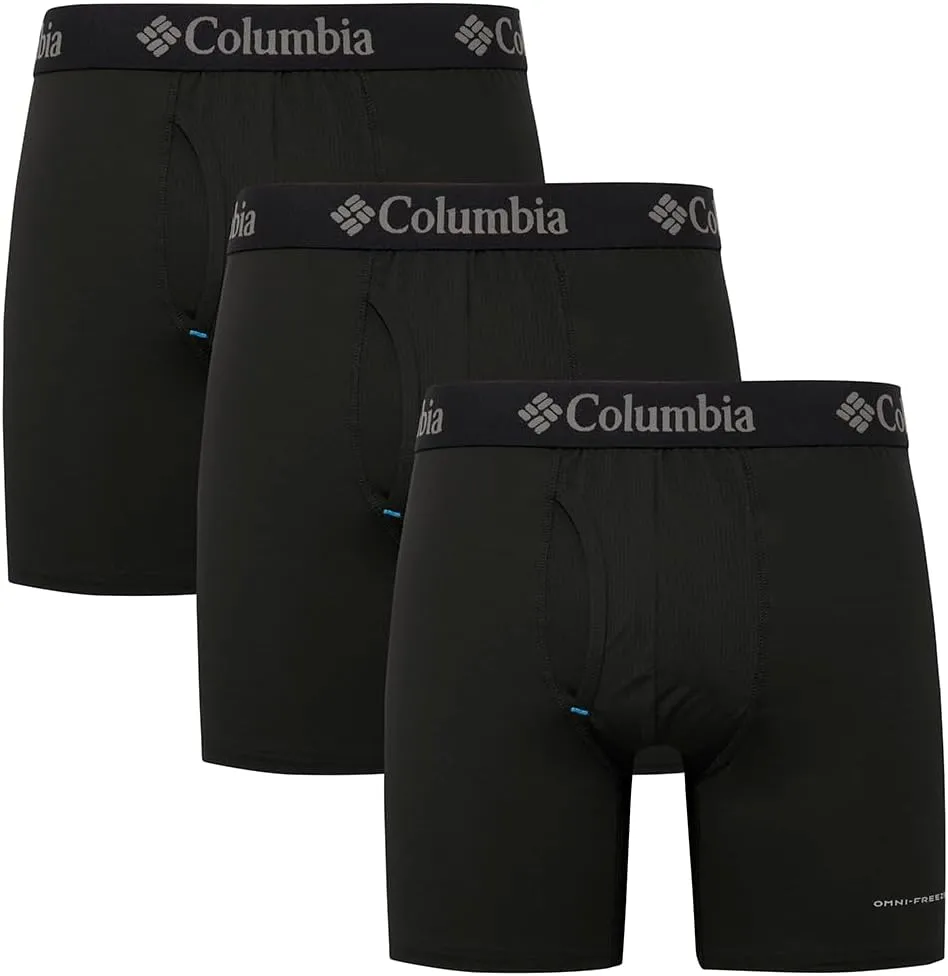 Columbia Men's Omni Freeze Zero Boxer Brief 3-Pack