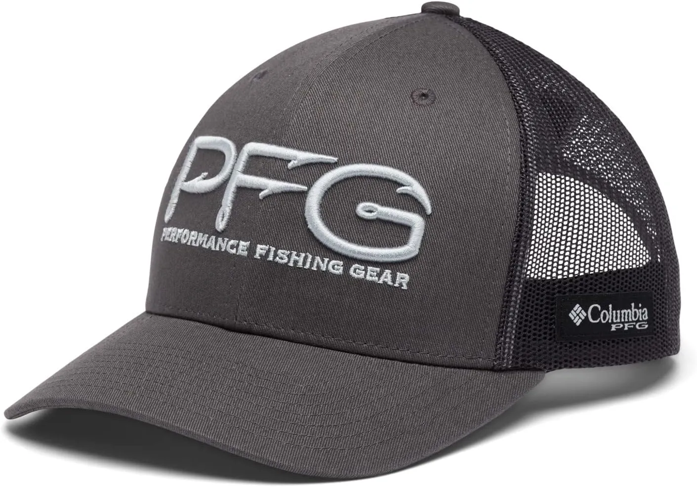 Columbia PFG Fish Flag Mesh Ball Cap-High