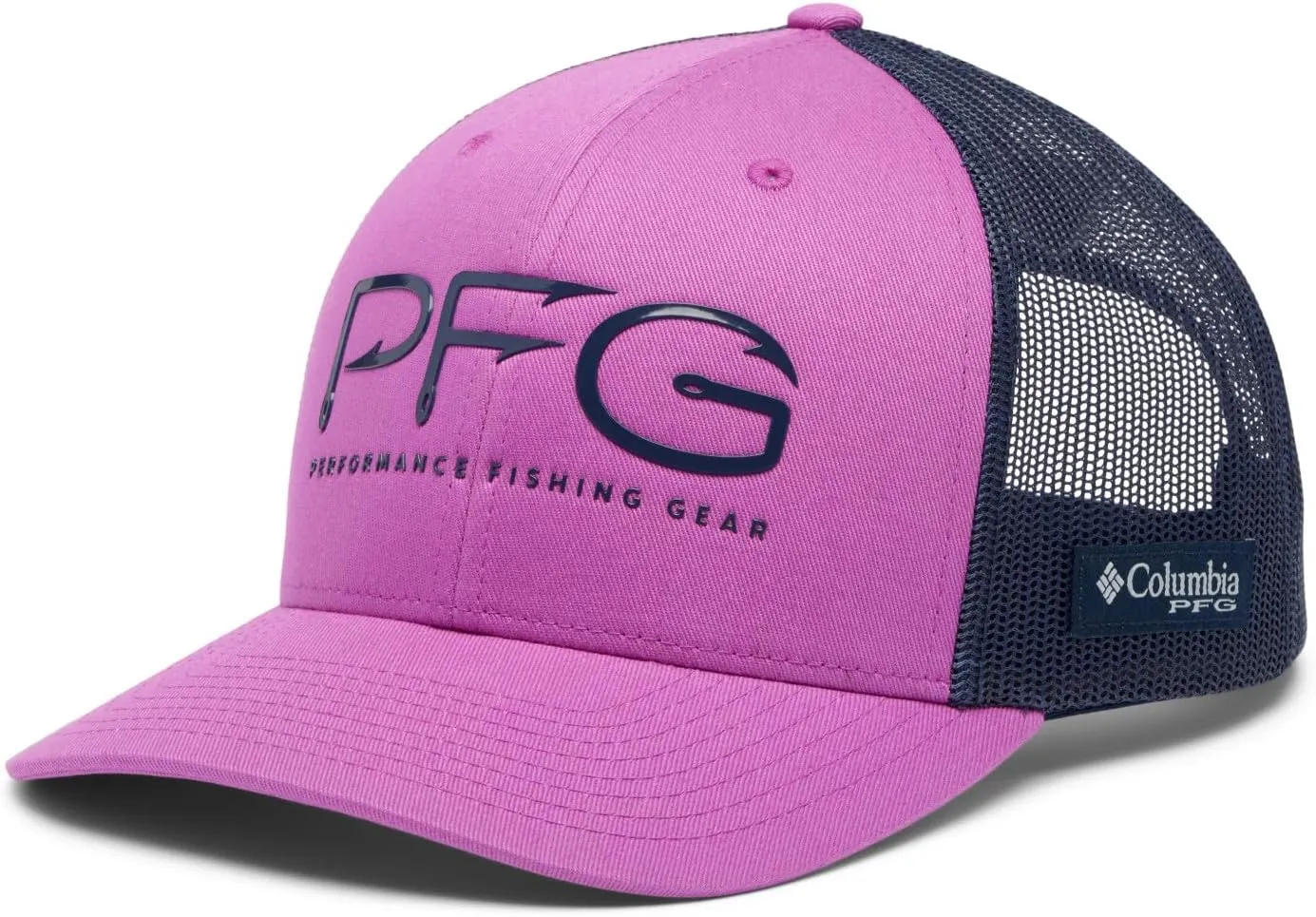 Columbia PFG Fish Flag Mesh Ball Cap-High