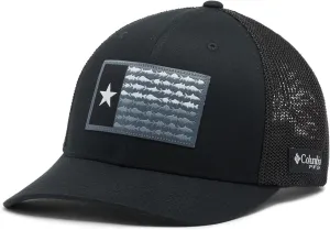 Columbia Unisex Adult PFG Fish Flag Mesh Ball Cap