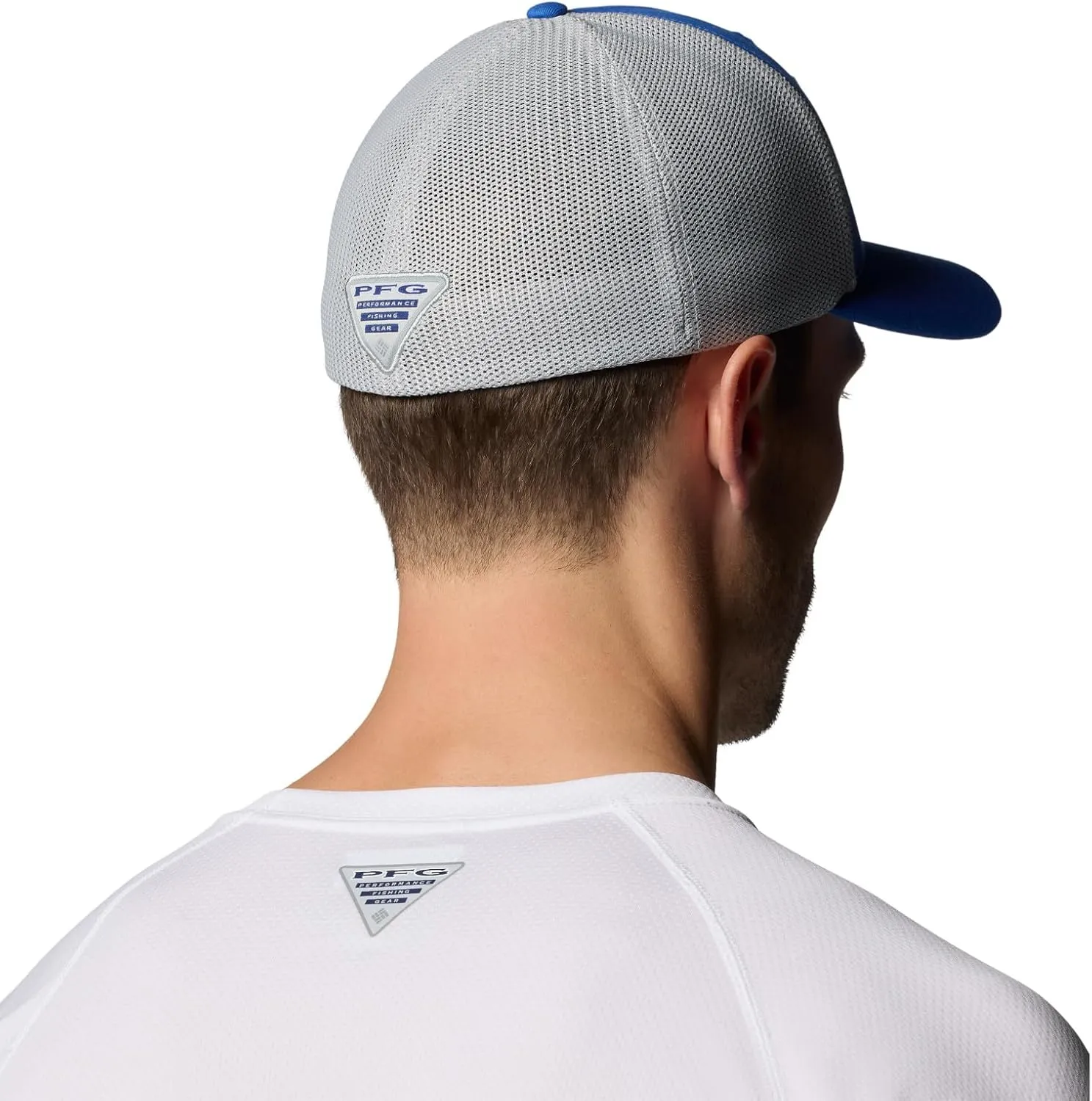 Columbia Unisex Adult PFG Fish Flag Mesh Ball Cap