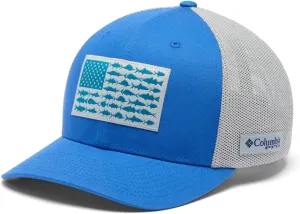 Columbia Unisex Adult PFG Fish Flag Mesh Ball Cap