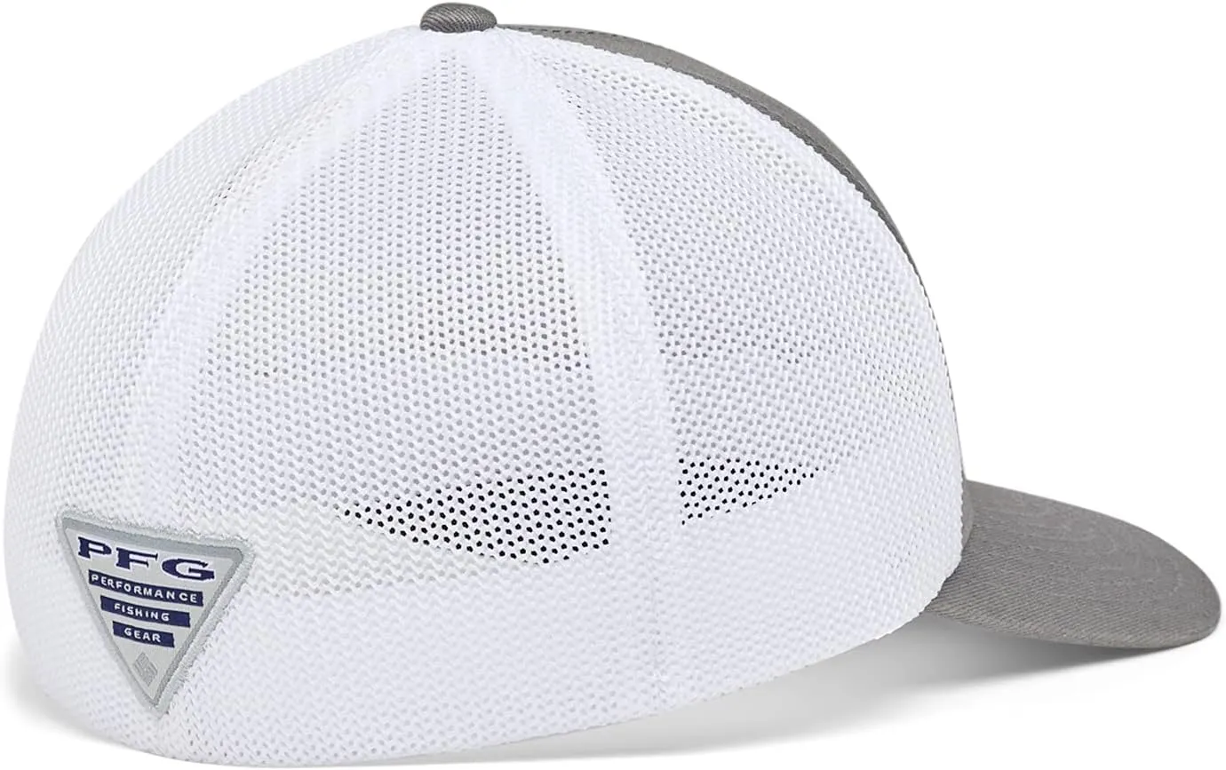 Columbia Unisex Adult PFG Fish Flag Mesh Ball Cap
