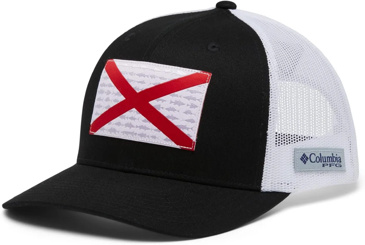 Columbia Unisex-Adult Pfg Fish Flag Mesh Snap Back