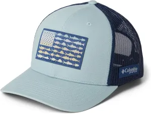 Columbia Unisex-Adult Pfg Fish Flag Mesh Snap Back