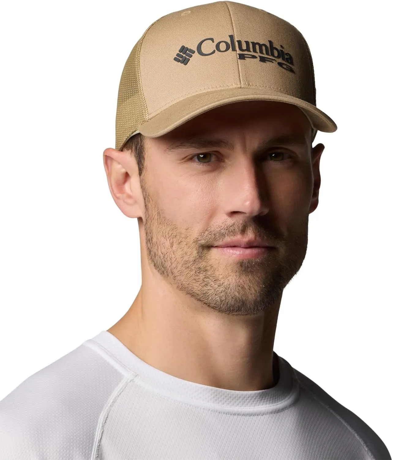 Columbia Unisex Adult PFG Logo Mesh Snap Back