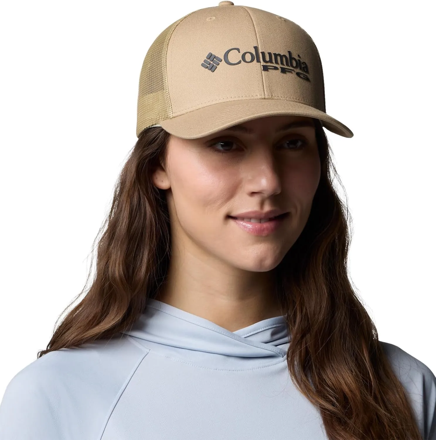 Columbia Unisex Adult PFG Logo Mesh Snap Back