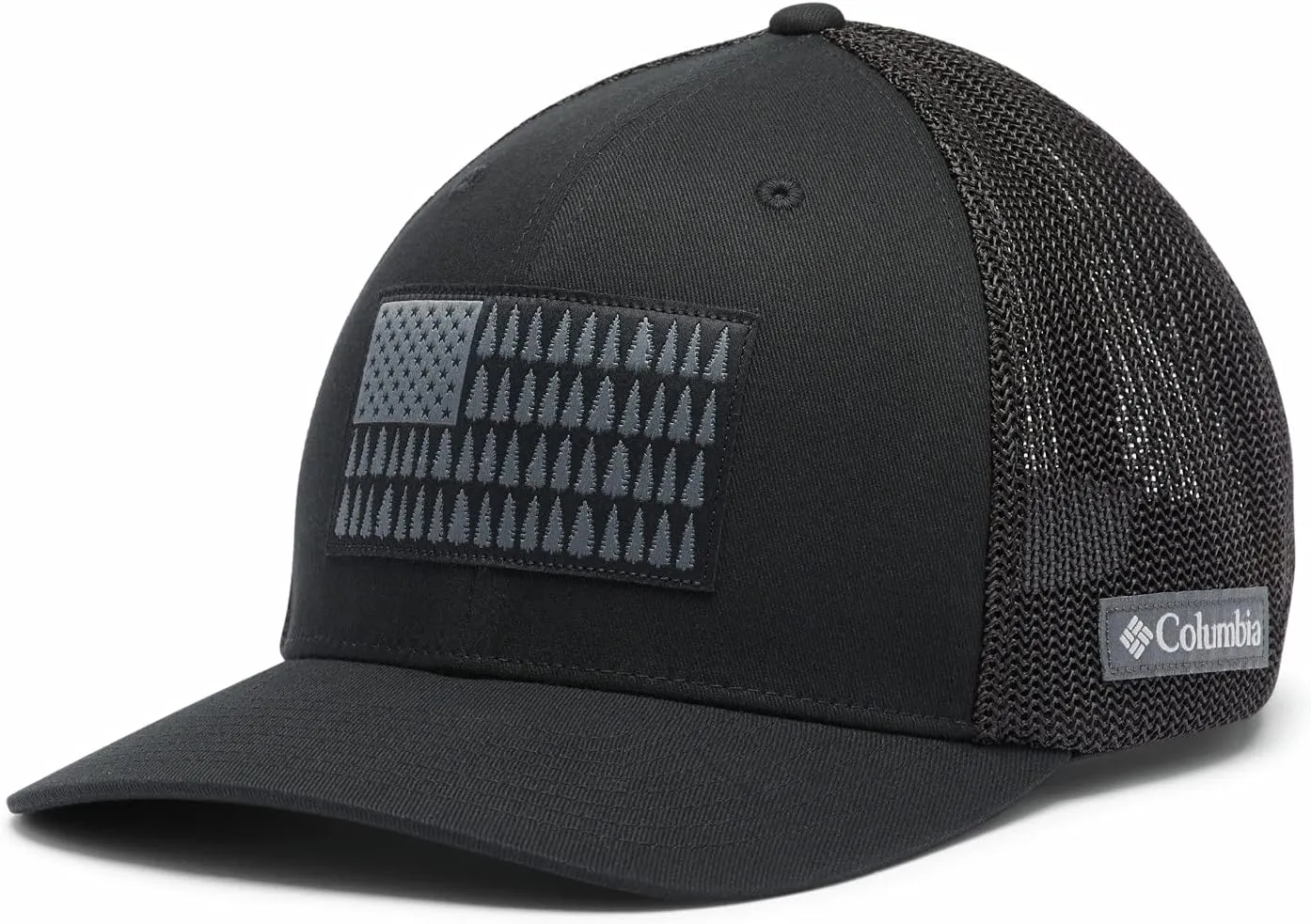 Columbia Unisex Adult Tree Flag Mesh Ball Cap