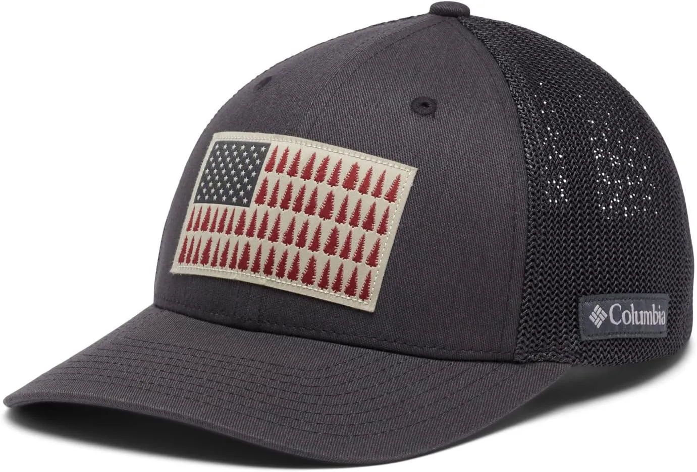 Columbia Unisex Adult Tree Flag Mesh Ball Cap