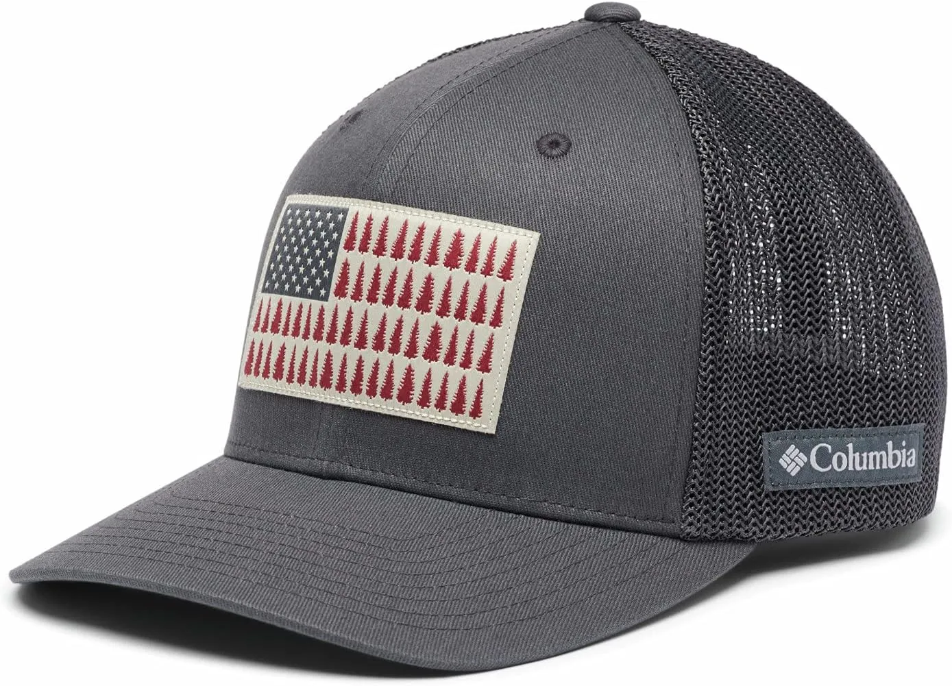 Columbia Unisex Adult Tree Flag Mesh Ball Cap