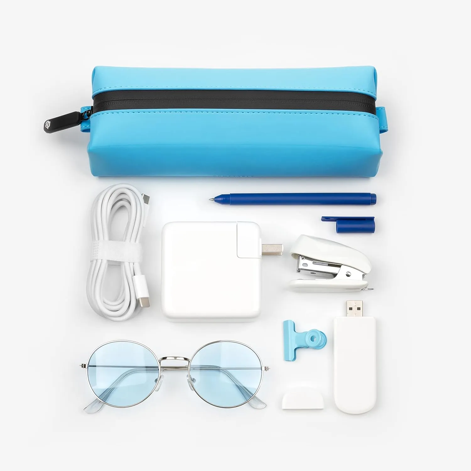 Comfyable Small Toiletry Bag Slim Mini Toothbrush Bag, Dopp Kit Bag, PU