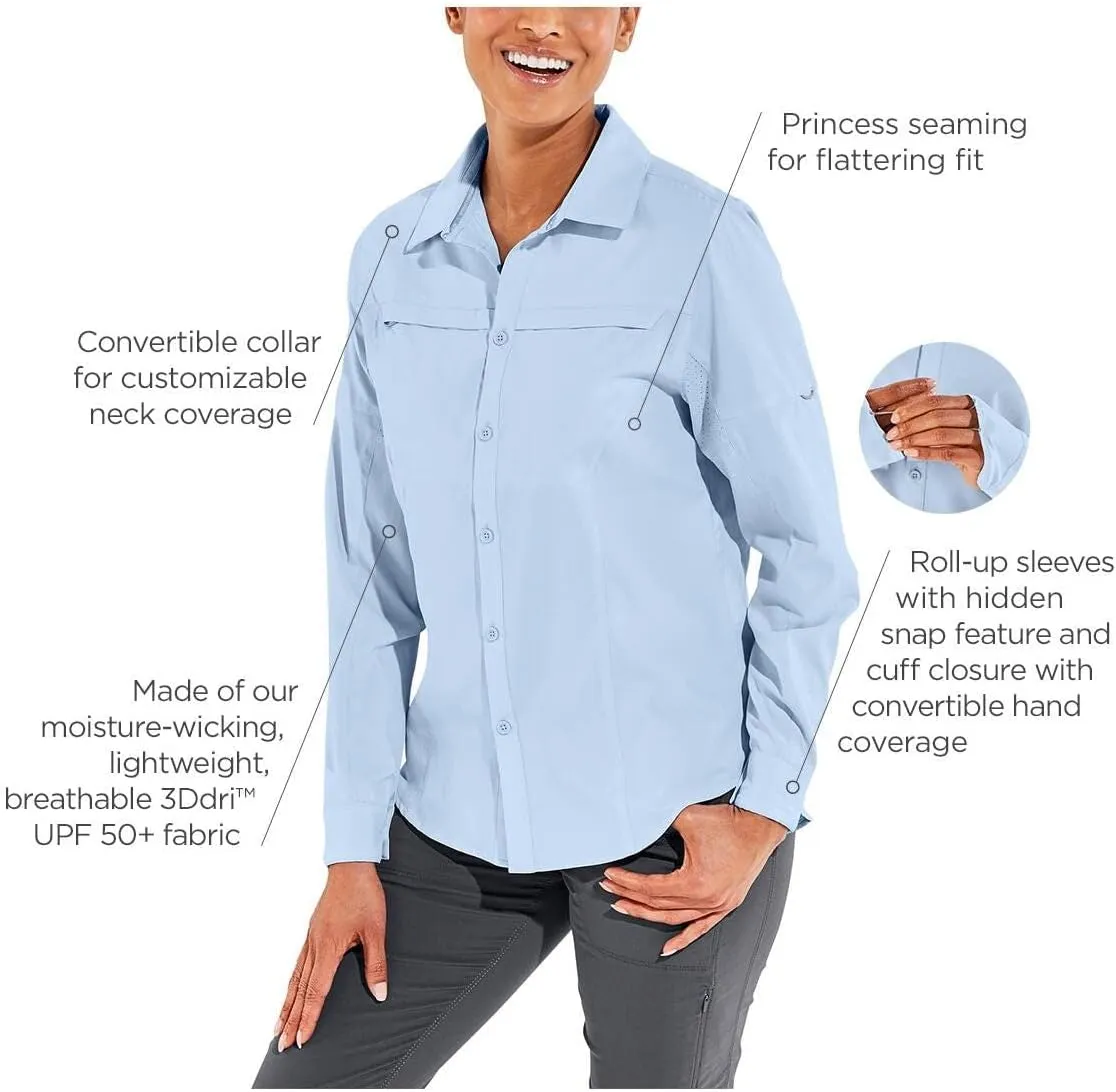 Coolibar UPF 50  Women's Kodia Fishing Shirt - Sun Protective
