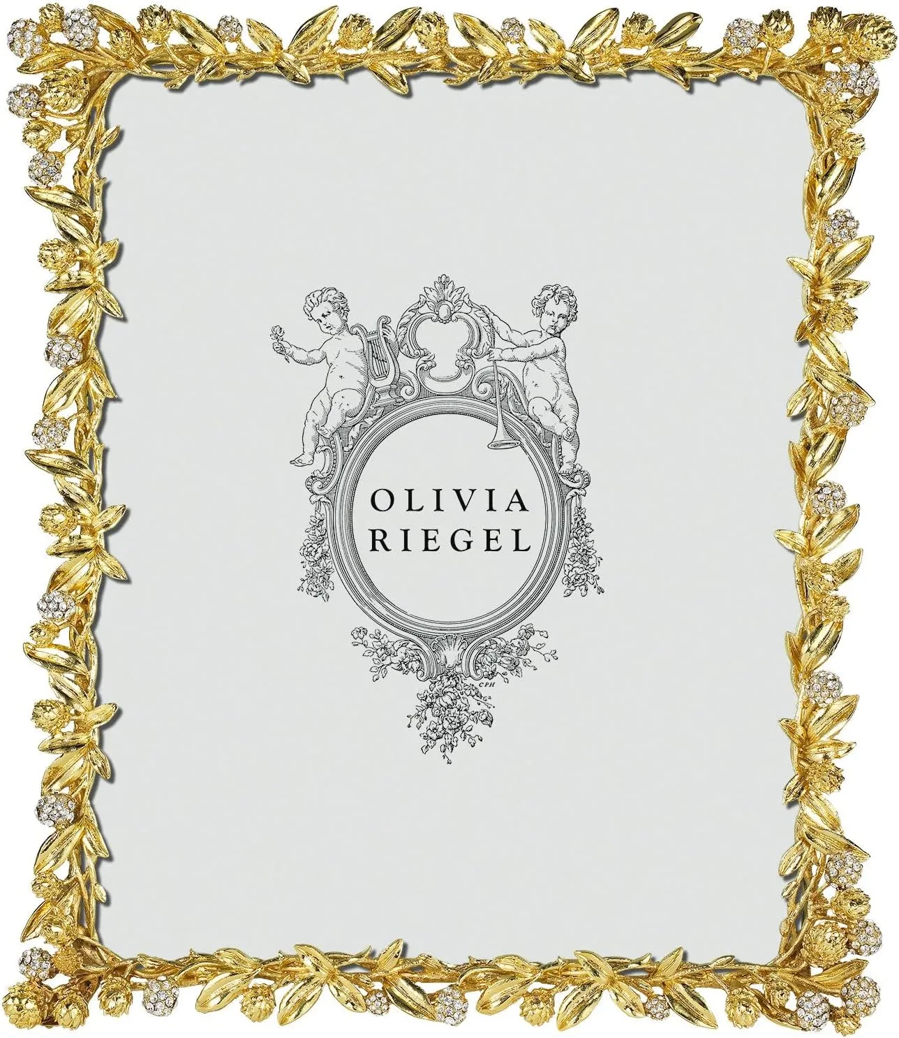 Cornelia Gold Austrian Crystal 8x10 Frame by Olivia Riegel - 8x10