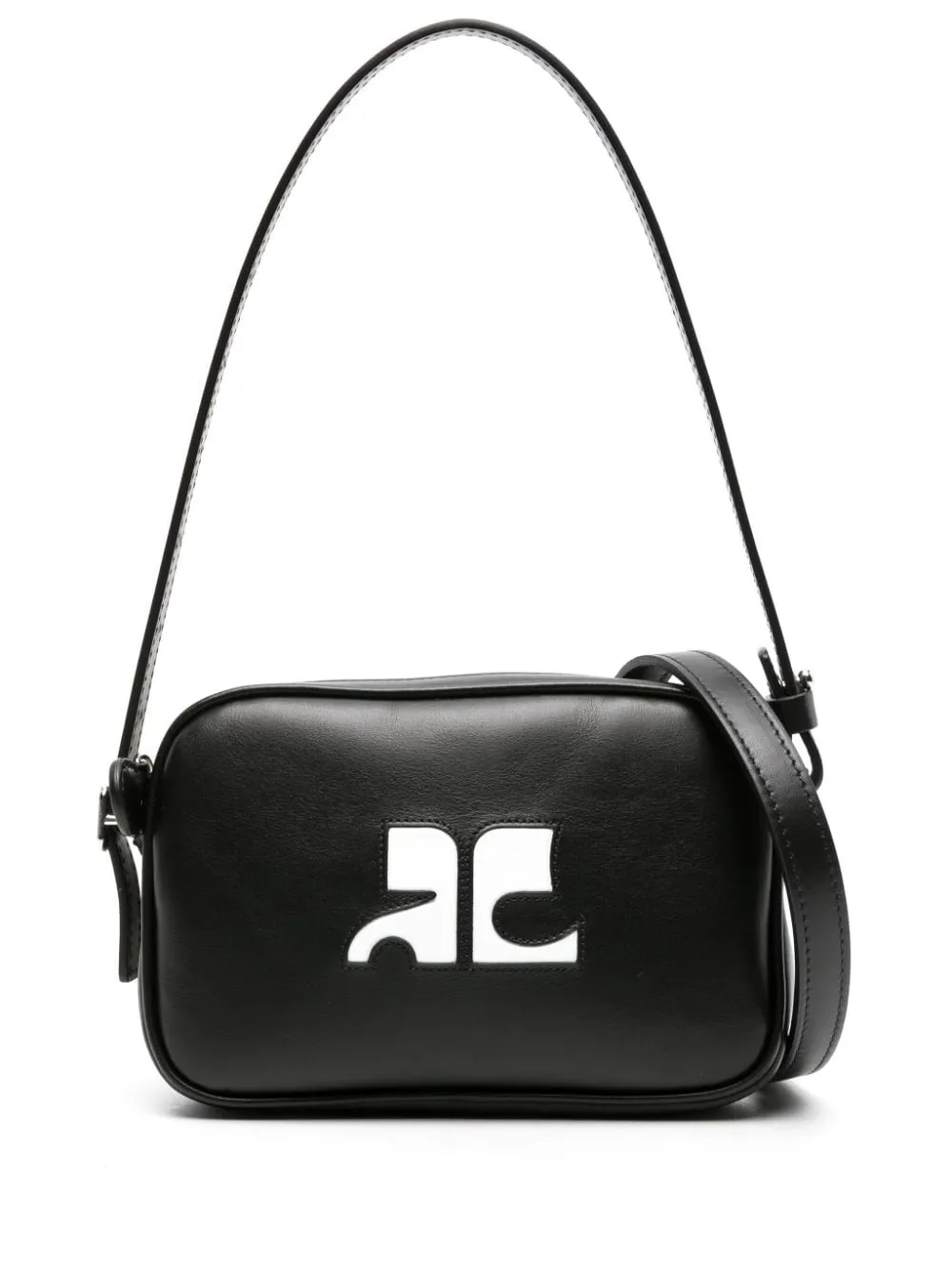 Courreges Pre Logo Leather Camera Bag