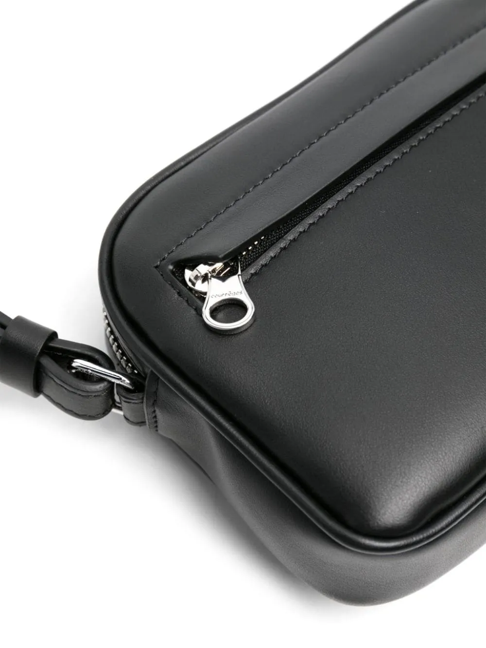 Courreges Pre Logo Leather Camera Bag