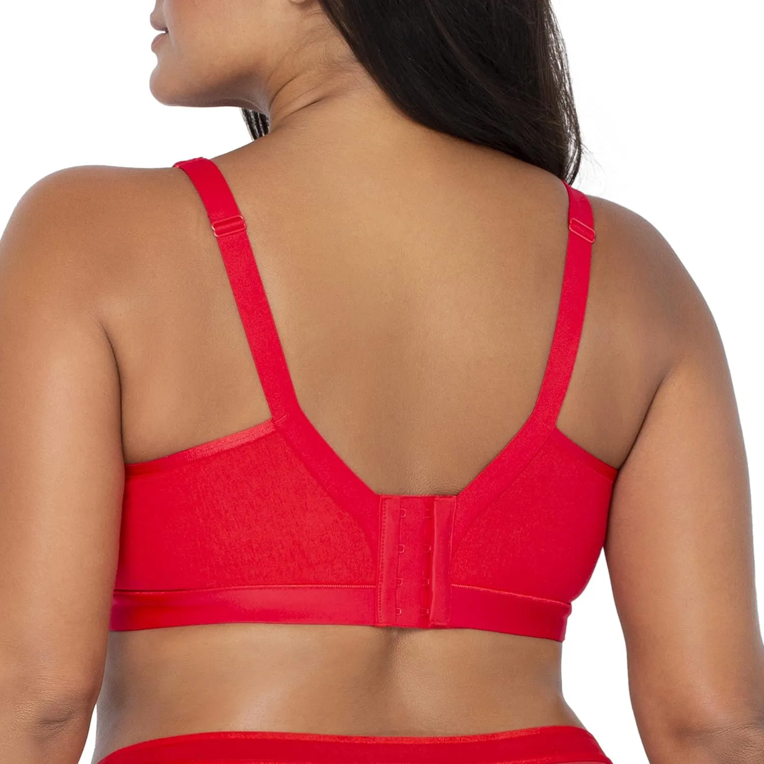 Curvy Couture Women's Plus Size Cotton Luxe Unlined Wire-Free Bra