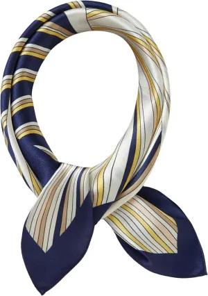 cxzymcln100% Mulberry Silk Neck Scarf 21"x21" Small Square Scarfs for Women Gift Packed
