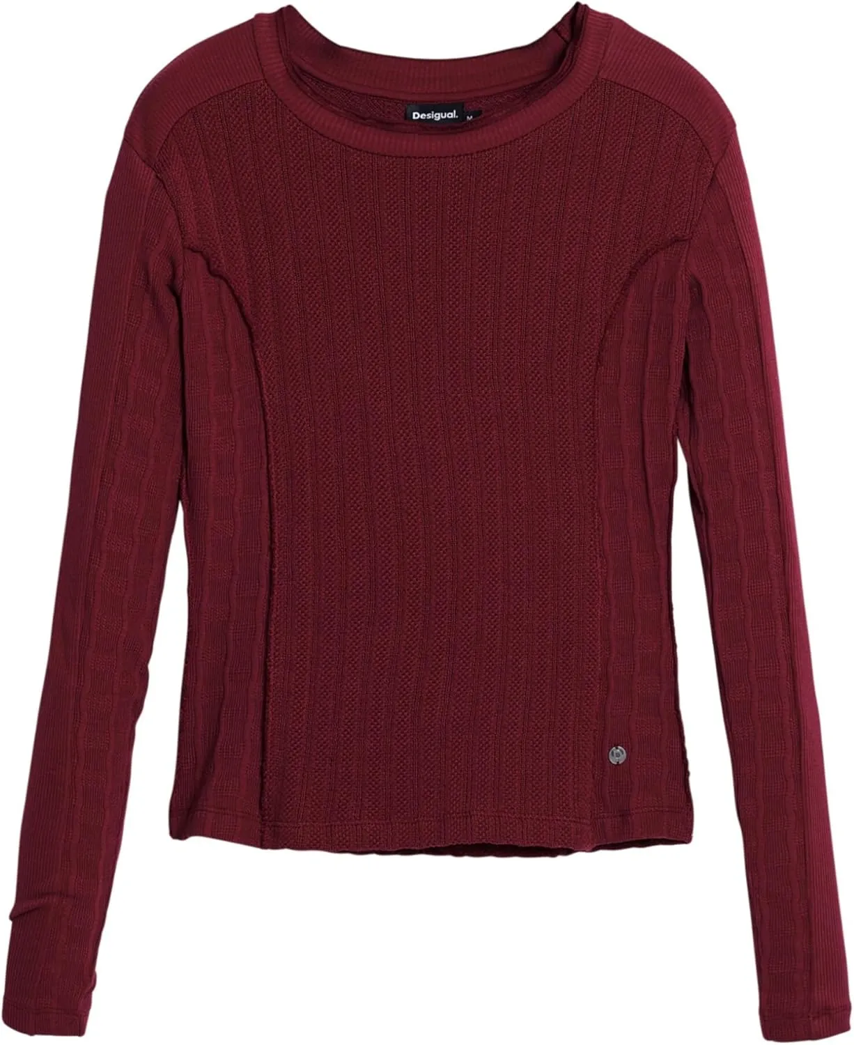 Desigual Women's Cotton T-Shirt Seams