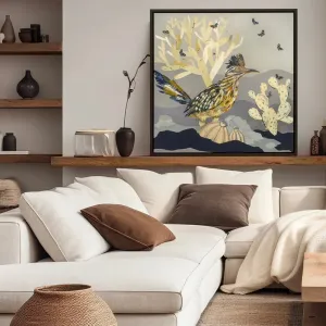 DGN Small Roadrunner Wall Art Canvas (Curbside and in-store pick up)