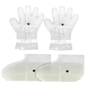 Didiseaon Hot Wax Hand Covers Hand Spa Gloves Paraffin Wax Moisturizing Foot Bags for Daily Use