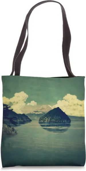 Distant Blues Tote Bag