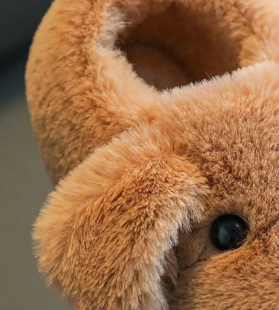 Dog slippers Funny House Slippers Toddler Girls Boys Winter Indoor Outdoor Fuzzy Warm Shoes